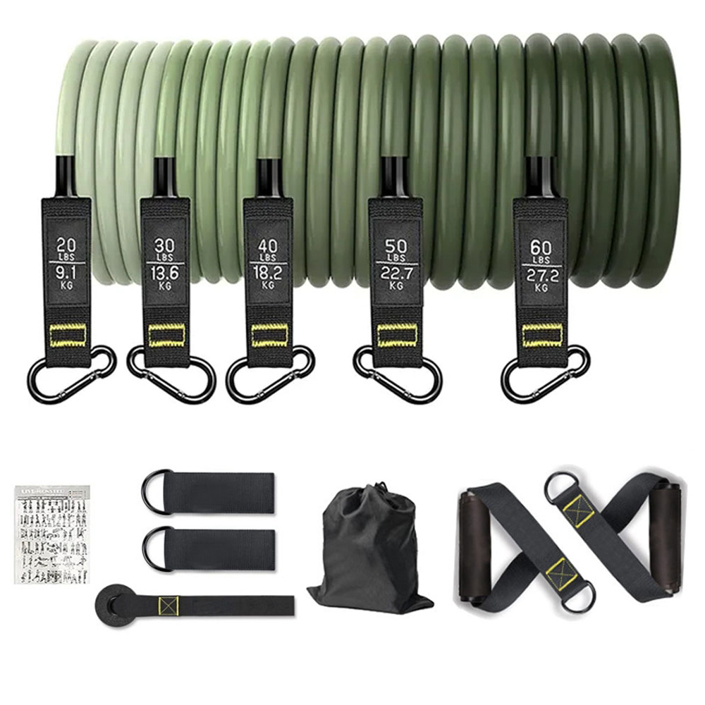 Resistance Bands Set Tension P - Home Gym Equipment Set review and price