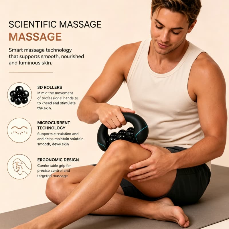 Electric Roller Massager Stick - Leg Home Gym Workout review and price