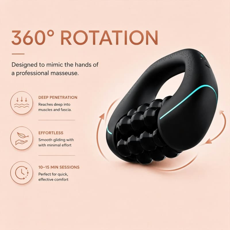 Electric Roller Massager Stick - Leg Home Gym Workout review and price