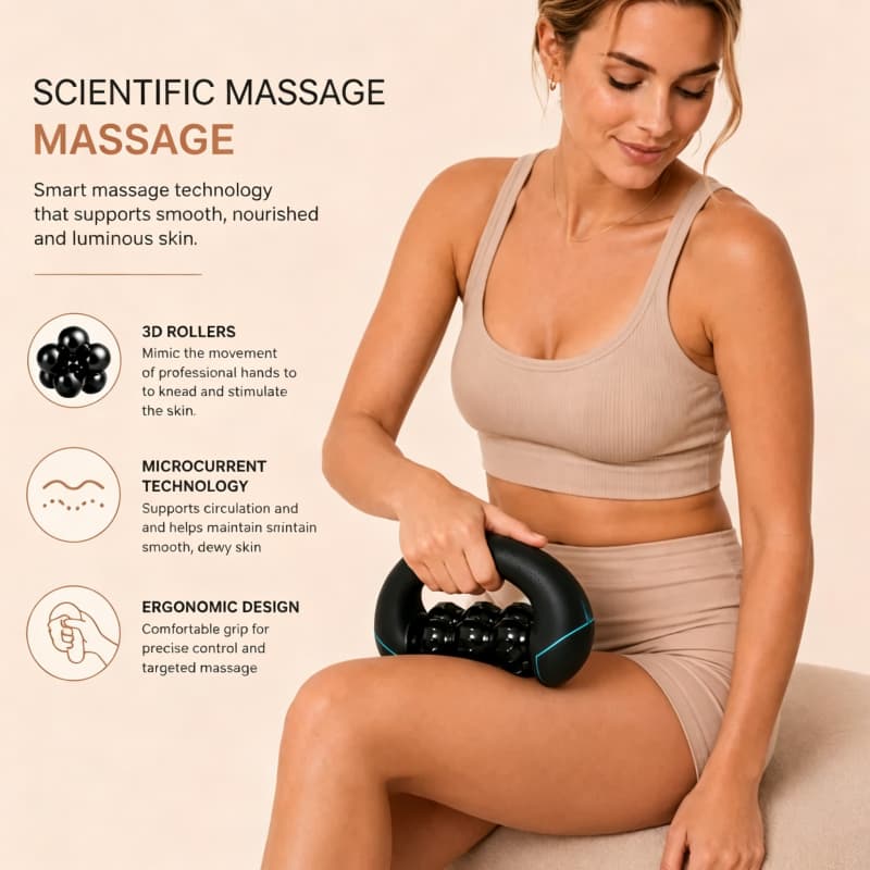 Electric Roller Massager Stick - Leg Home Gym Workout review and price