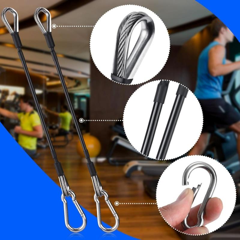 1/2Pcs Gym Cable Extension Com - Lat Pulldown Cable review and price
