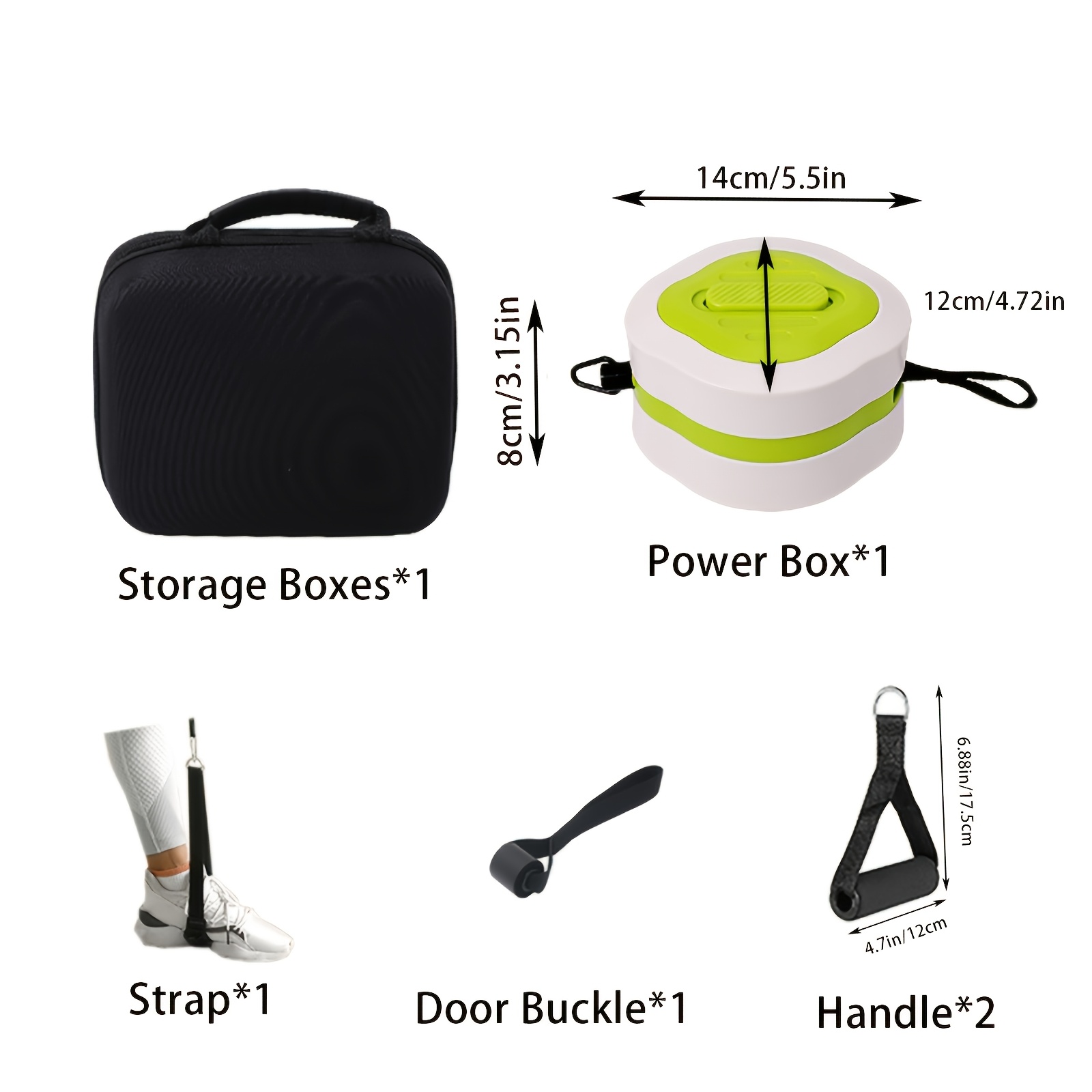 Portable Retractable Cable Tra - Home Gym Equipment Set review and price