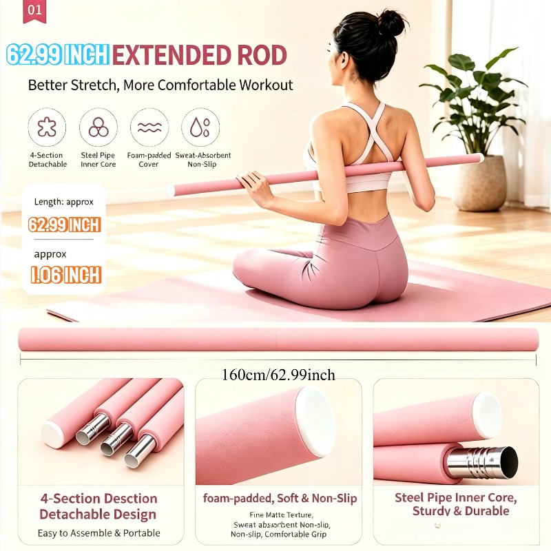 Detachable Body Stretching Sti - Home Gym Yoga review and price