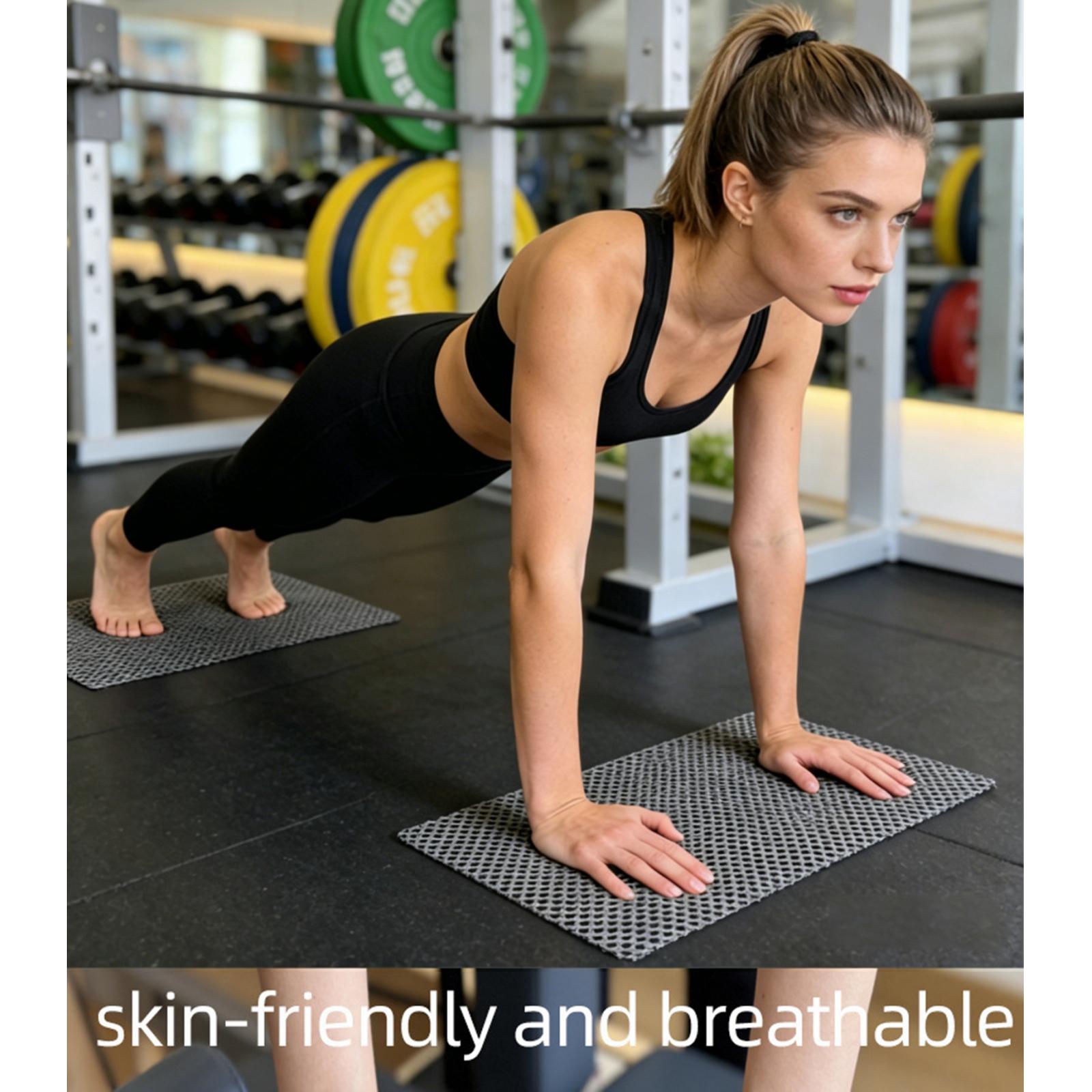 2Pcs/Set Pilates Nonslip Mat S - Home Gym Equipment Set review and price