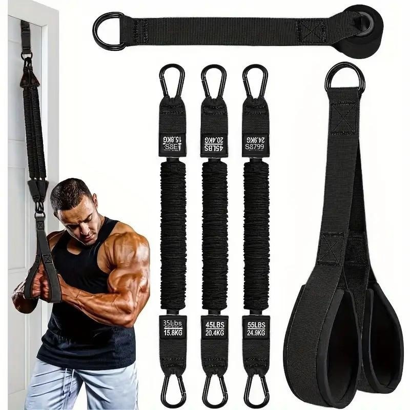 Resistance Bands Set Triceps R - Home Gym Routine review and price